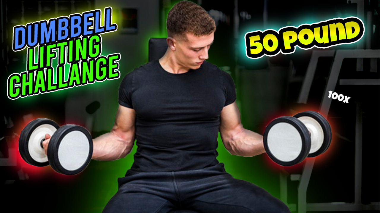 Dumbbell lifting challenge