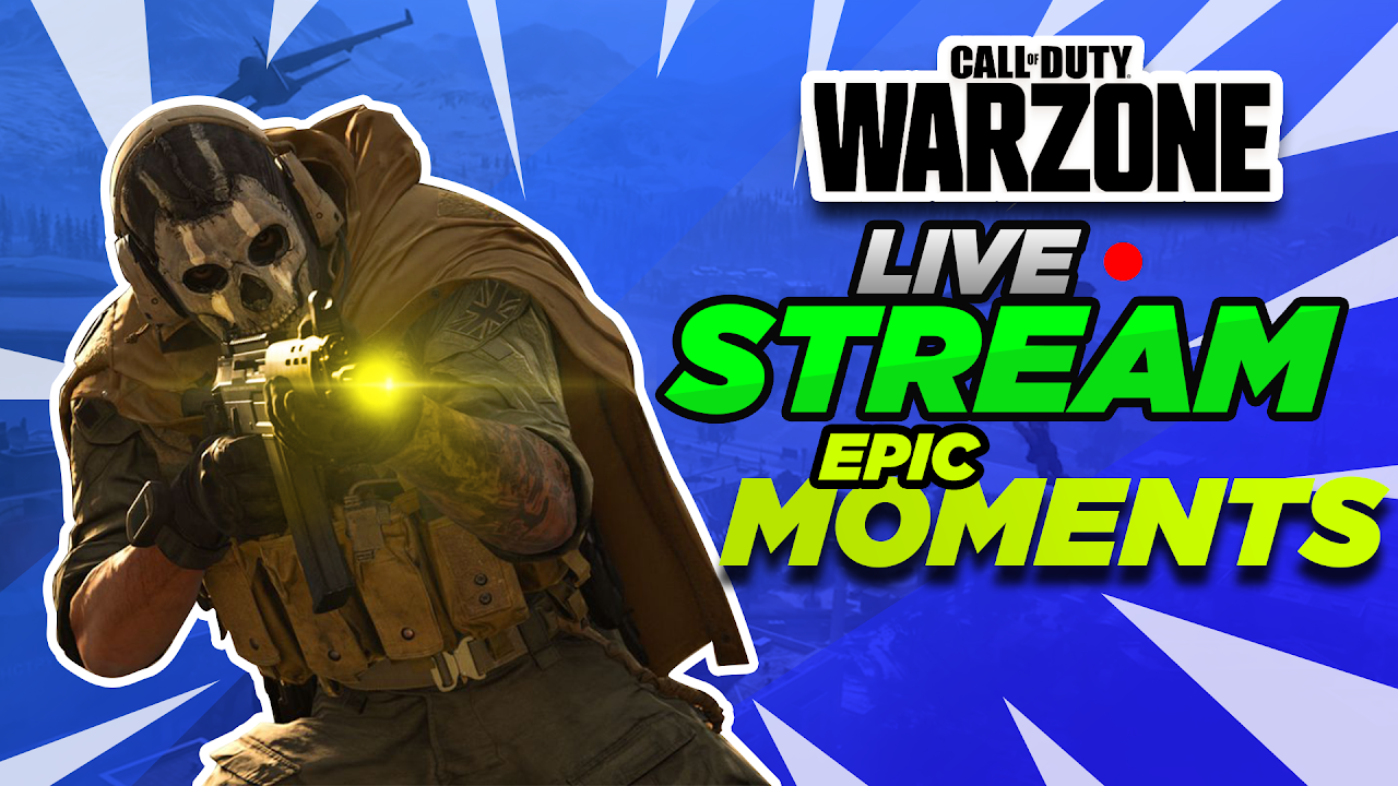 Warzone live stream moments