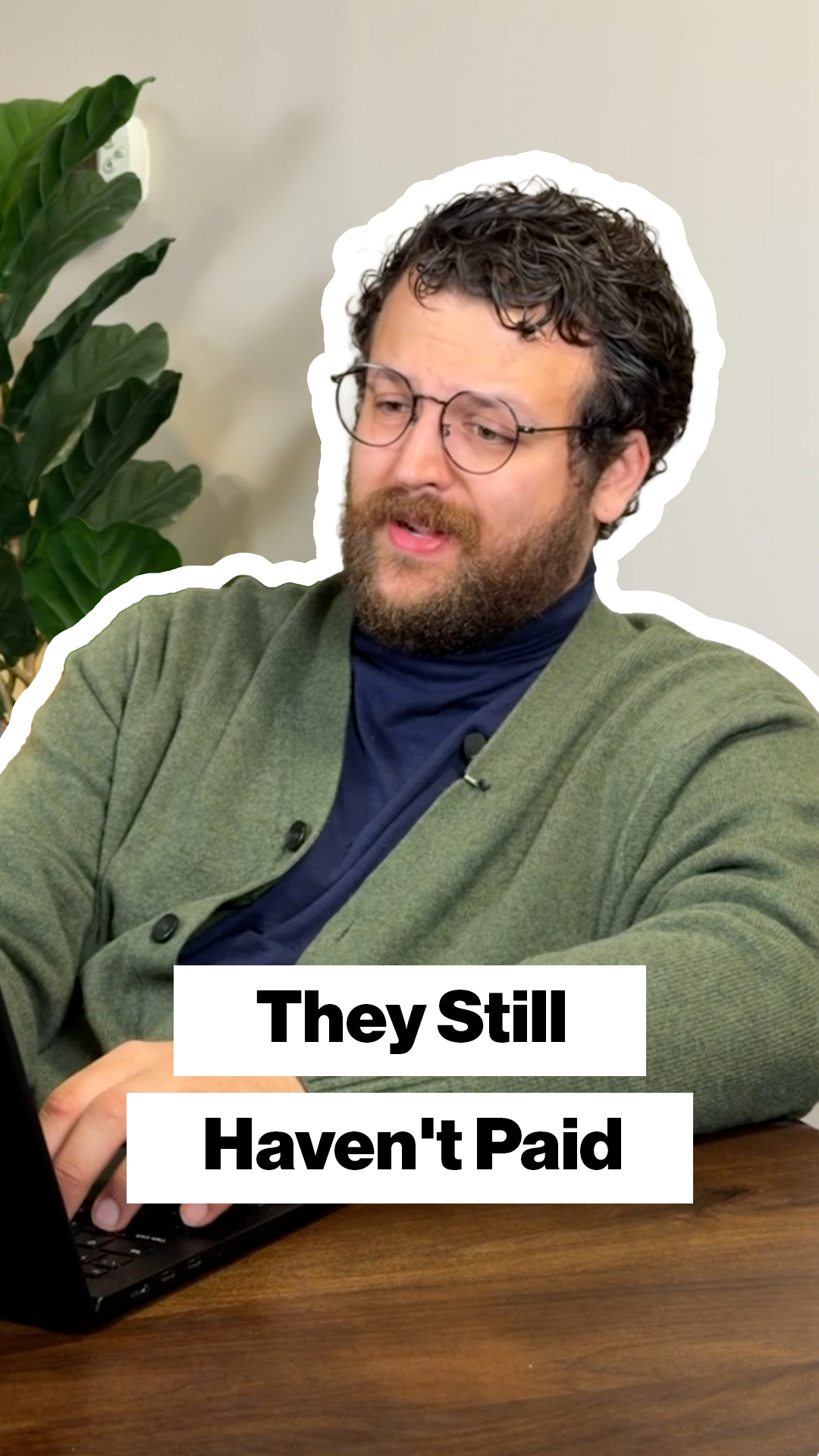 They still haven't paid