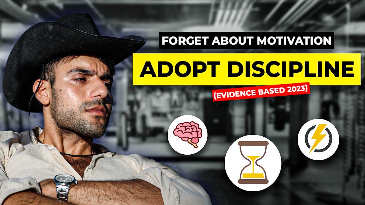 Forget about motivation, adopt discipline